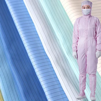 1 М * 1 М /2 М /3 М Антистатическая и беспыльная Esd-Антистатическая ткань, чистая ткань для рабочей одежды фабрики электроники