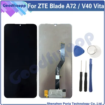 100% Тест AAA для ZTE Blade A72 V40 Vita ЖК-дисплей с сенсорным экраном, Дигитайзер в сборе, Замена запасных частей
