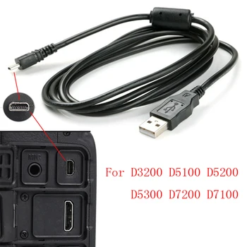 10шт USB кабель для передачи данных Камера Данные Изображения Кабели для синхронизации видео передачи 8pin 150 см для Nikon Olympus Pentax Sony Panasonic Sanyo