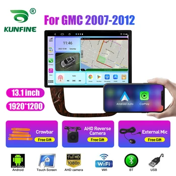 13,1-дюймовое автомобильное радио для GMC 2007-2012 Автомобильный DVD GPS навигация Стерео Carplay 2 Din Центральная мультимедиа Android Auto