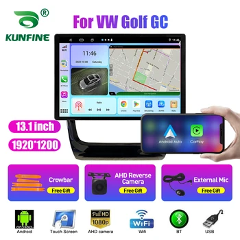 13,1-дюймовое автомобильное радио для VW Golf GC Автомобильный DVD GPS Навигация Стерео Carplay 2 Din Центральная мультимедийная система Android Auto