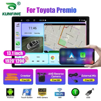 13,1-дюймовый Автомобильный Радиоприемник Для Toyota Premio Автомобильный DVD GPS Навигация Стерео Carplay 2 Din Центральный Мультимедийный Android Auto
