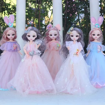 22 см Креативная новая кукла-принцесса, имитирующая куклу, Милая принцесса, игровая игрушка для девочек, подарок на день рождения