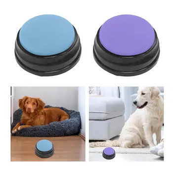 2x записываемых звуковых кнопки для ответа, обучающие Говорящие собаки, интерактивная игрушка