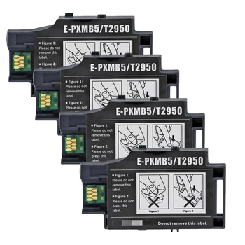 4X PXMB5 E-PXMB5 T2950 T295000 C13T295000 Коробка для Обслуживания чернил для EPSON WorkForce WF-100 WF-100W PX-S05