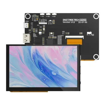 Blurolls BTT HDMI Экран IPS 7-Дюймовый Сенсорный Экран Для Raspberry Pi 4 MantaM4P + CB1 MantaM8P + CB1 FDM Принтер МИНИ-ПК VS PITFT50