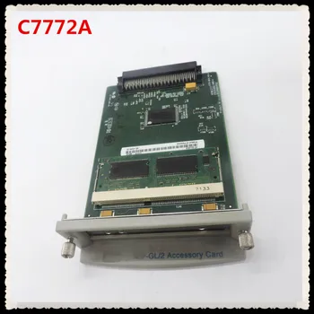 C7772A Для Designjet 500 plus Плата форматирования карт GL2 Card + 128 М Исправляет 05:09 05:10 детали принтера для печатающей головки чернильного плоттера