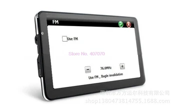 DHL или FedEx 20 штук по акции 256 мб 8 гб 7-дюймовый автомобильный GPS-навигатор без Bluetooth, встроенный в карту загрузки 4 ГБ