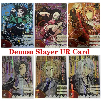 Demon Slayer Shinazugawa Genya Tsuyuri Kanawo Extreme Edition полный набор флеш-карт UR collection детская настольная игра Игрушка в Подарок