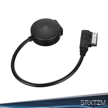 SRXTZM Media In AMI MDI к Bluetooth Адаптеру Аудио Aux USB Кабель-Розетка для Автомобиля VW AUDI A4L A6 Q5 Q7 После 2009 Года Музыкальный Адаптер