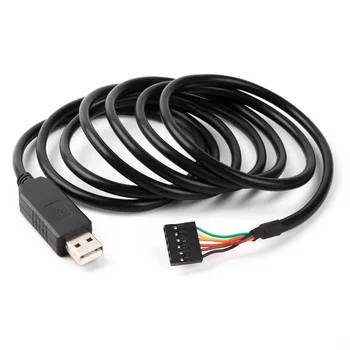 TTL-232R-3V3 USB к TTL Последовательный кабель-адаптер Чипсет FTDI FT232 USB к TTL UART Последовательный Кабель для загрузки RS232 1,8 М