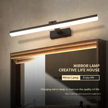 USB Светодиодный настенный светильник, современный светильник для зеркала в ванной, Внутренние настенные светильники, светильники для картин в ванной, стене гостиной