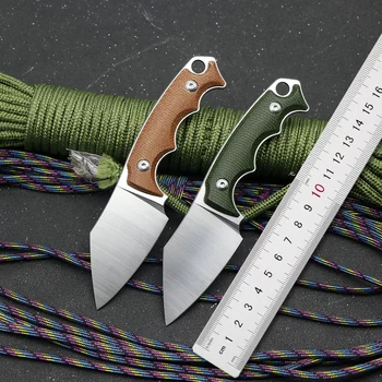 XS GT0163 Карманный Походный Нож с фиксированным лезвием 14C28N Blade Охотничьи Ножи Тактические Утилиты для выживания EDC Инструменты С K ножнами