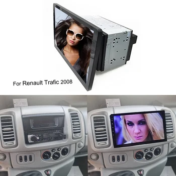 Автомагнитола с вращающимся экраном 2Din для Renault Trafic 2012 2008, плеер головного устройства, GPS-навигация, Android 13, авторадио, стерео, Carplay