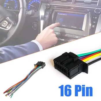 Автомобильный стерео CD-плеер, 16-контактный разъем для стереоприемника Pioneer 2350, замена жгута проводов, Модифицированные детали кабеля