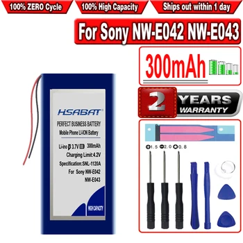 Аккумулятор HSABAT NW-E044 300mAh для Sony NW-E042 NW-E043