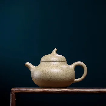 Бесплатная доставка 170cc Китайский Чайник Yixing Zisha Из Фиолетовой Глины Benshan DuanNi Huang Shaotian Ручной Работы Qieduan