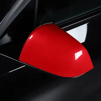Боковая дверь автомобиля, зеркало заднего вида, Защитная рамка, Отделка крышки, Автоматическая Замена внешних аксессуаров для Tesla Model 3