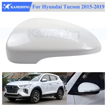 Боковая крышка зеркала заднего вида Kamshing для Hyundai Tucson 2015-2019 Крышка корпуса зеркала заднего вида, крышка капота