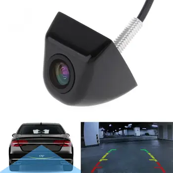 Водонепроницаемая ПЗС-матрица 170 градусов 12 В Камера заднего вида автомобиля ночного видения резервная камера для автоматической парковки задним ходом