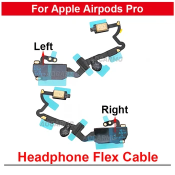 Для Apple AirPods Pro, левый и правый наушники, разъем для гарнитуры, Гибкий кабель с микрофоном, Запасные части