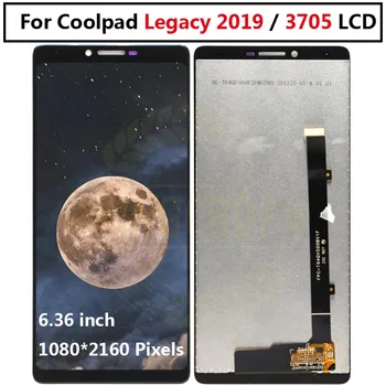 Для Coolpad Legacy 2019 3705A 3705 ЖК-дисплей с сенсорным экраном и цифровым преобразователем для замены Coolpad 3705