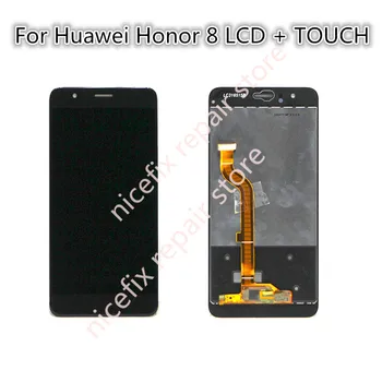 Для Huawei Honor 8 ЖК-дисплей с сенсорным экраном Digitizer В Сборе Для Huawei Honor 8 FRD-L19 FRD-L09 5,2-дюймовая Рамка с Бесплатными инструментами