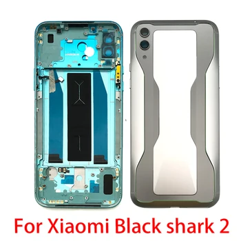 Для Xiaomi Mi Black Shark 2 Skw-h0 Чехол для задней двери, задний корпус аккумулятора, задняя крышка с боковой клавишей включения + кнопкой регулировки громкости