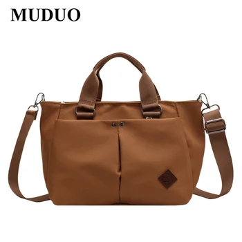 Женские сумки MUDUO, женская сумка-тоут, высококачественная сумка-мессенджер, женские сумки через плечо из высококачественной ткани на заказ