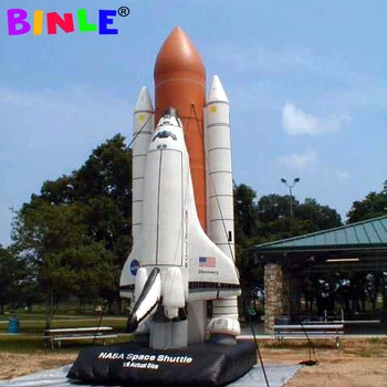 Изготовленное на заказ Авиашоу, Гигантский надувной космический корабль, Большой надувной Шаттл, Рекламная модель ракеты для мероприятия, выставки