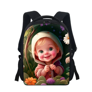Классическая мультяшная сумка для девочек и мальчиков Kawaii Kids Backpack, Детская сумка для книг, подростковые рюкзаки, маленькие школьные рюкзаки, студенческая сумка