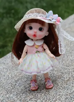 Кукла OB11 на заказ своими руками 1/8 куклы BJD с головой из полимерной глины