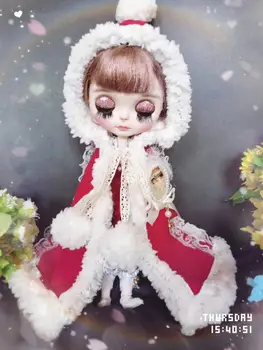 Модный костюм для кукол Blyth, Рождественская одежда, костюм для Licca, Azone