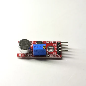 Модуль звукового датчика Датчик управления звуком MAX4466 MAX9814 Переключатель обнаружения Свисток Переключатель Микрофонный усилитель для Arduino