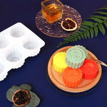 Мультяшная силиконовая форма для шоколада в форме животного Панды Свиньи, Шоколадные конфеты, кубики льда, детская пищевая добавка, инструменты для выпечки на вечеринке