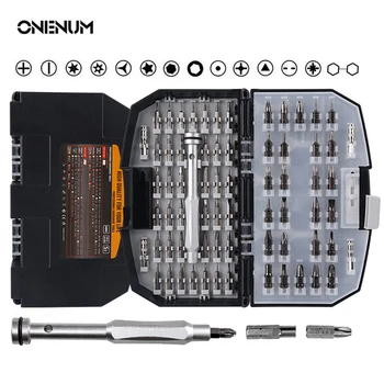 Набор Отверток ONENUM 69 В 1 Прецизионные Отвертки H4mm, Комбинированные Инструменты Для Ремонта Бытовой Электроники, Инструменты Для Ремонта