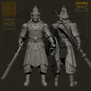 Наборы из смолы YUFAN Model 1 / 24 Фигурка древнего китайского солдата из смолы YFWW-2031