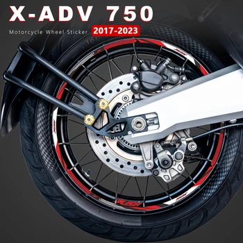 Наклейка на Колесо Мотоцикла Водонепроницаемый Обод В Полоску X-ADV 750 2023 Аксессуары для Honda X-ADV750 XADV 750 XADV750 2017-2022 2021