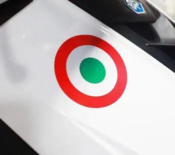 Наклейки Mod Target для стайлинга автомобилей, Мотоциклетный шлем, автомобильные наклейки для Италии Vespa