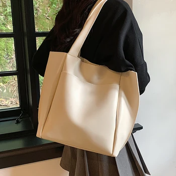 Новая летняя классическая роскошная дизайнерская сумка через плечо большой емкости, модная универсальная повседневная рабочая сумка, простая женская сумочка в стиле Тоут.