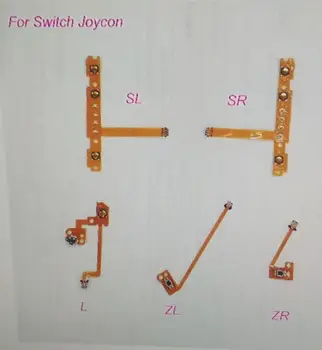 Оригинальный 25 шт./лот для Nintendo Switch NS Joycon Контроллер SL SR L ZL ZR Кнопка Гибкий Кабель Лента