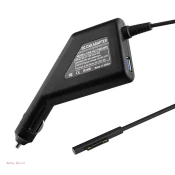 Переносное автомобильное зарядное устройство Surface Y5JF с USB-выходом for QC 3.0 15V 4A для Surface Lapto