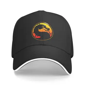 Персонализированная Бейсбольная кепка с логотипом Mortal Kombat Dragon для мужчин и женщин, Регулируемая Спортивная Кепка Sub Zero Scorpion Game Dad Hat