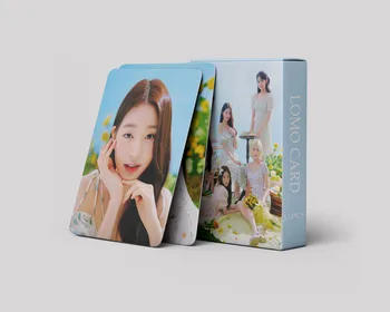 Предпродажа Kpop Idol 55 шт./компл. Lomo Card IVE Альбом Открыток Новая Коллекция Подарков Для поклонников Фотопечати