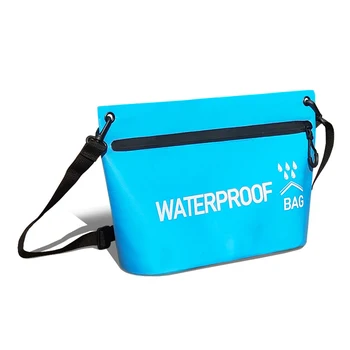 Прочная сумка для хранения, водонепроницаемая сумка для плавания 55-95 см, регулируемый портативный плечевой ремень для переноски в одноместном номере