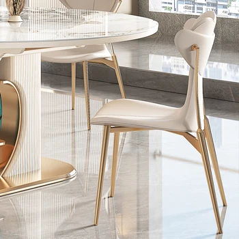 Роскошные обеденные стулья, современные и минималистичные ресторанные обеденные стулья, высококачественные стулья для переговоров