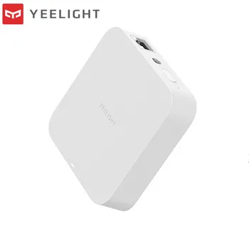 Сетчатая версия Yeelight, концентратор шлюза, интеллектуальное поддерживающее устройство для сетчатых осветительных приборов, Двухрежимная работа Wi-Fi с приложением
