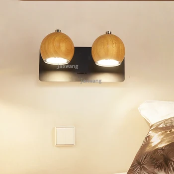 Скандинавский настенный светильник Home Deco Art для гостиной, Прикроватный настенный светильник, фон для столовой, Светодиодное бра для спальни, кабинета для чтения, Кафе