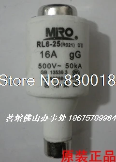 Спиральный предохранитель MRO Mingrong R021 RO21 R021 RL6 RL93 5SB 16A ~ 25A-100 шт./лот