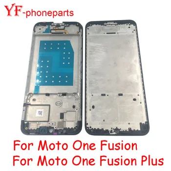 Средняя рамка высшего качества для Motorola Moto One Fusion Plus One Fusion One Fusion + Запчасти для ремонта передней рамки, безеля корпуса
